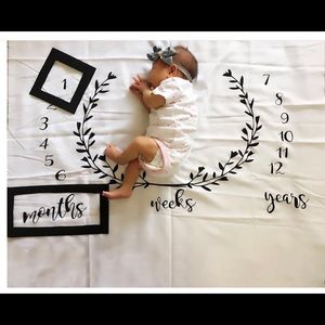 Creative Milestone Baby Photography sheet- new